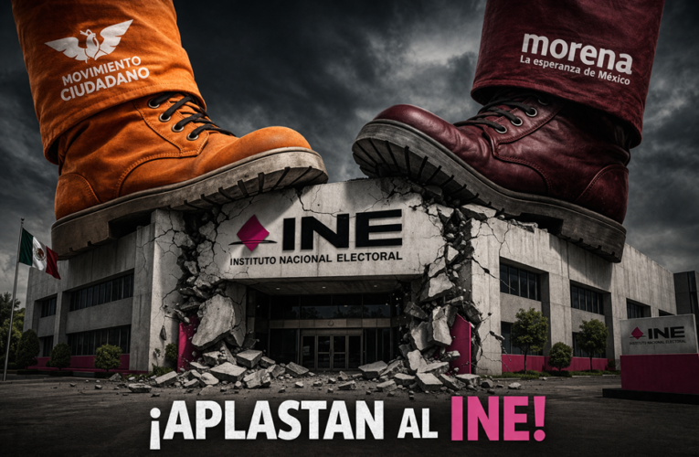 ¡Operación traición! MC actúa como esquirol y le entrega a Morena el control electoral