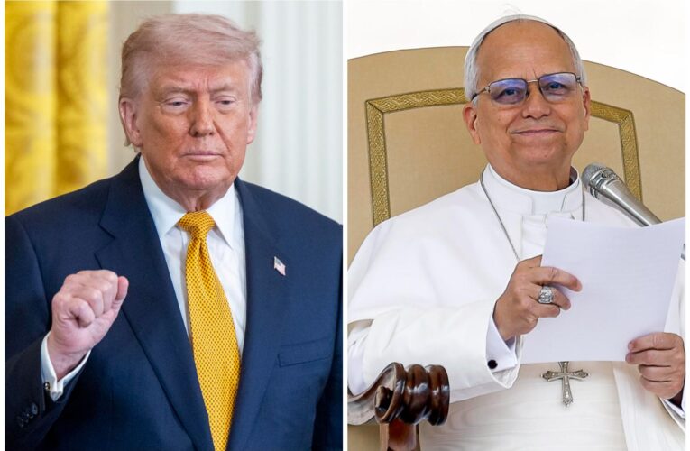 Trump a León XIV: “Le guste o no, Irán no puede tener un arma nuclear”